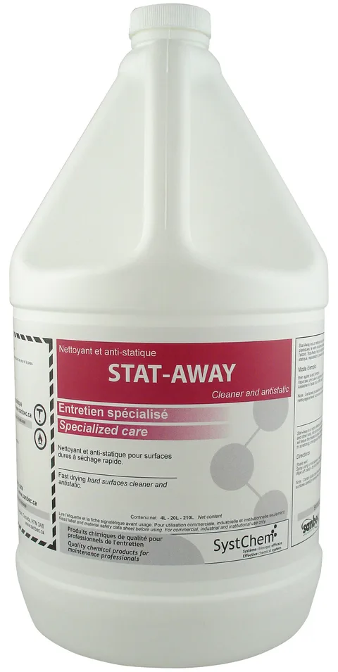 Anti-statique à plastique Stat-Away 