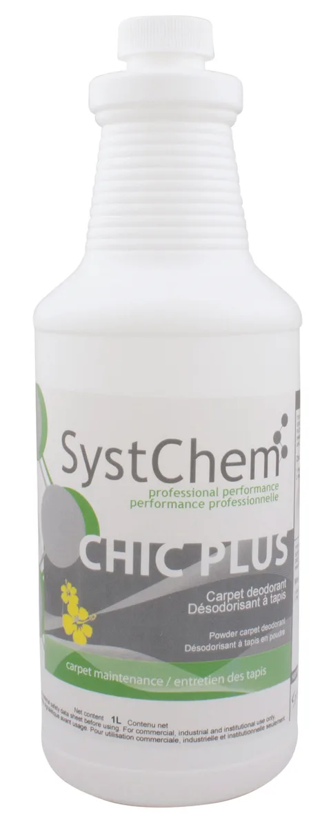 Désodorisant à tapis en poudre Chic plus 