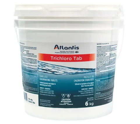 Chlore à piscine en pastille de 3" 