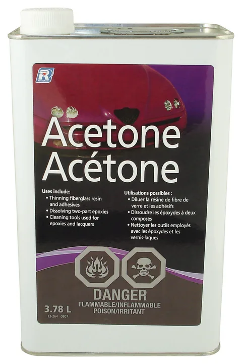 Solvant à base d'acétone 