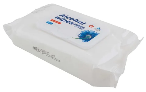 Lingette désinfectante 75% alcool 