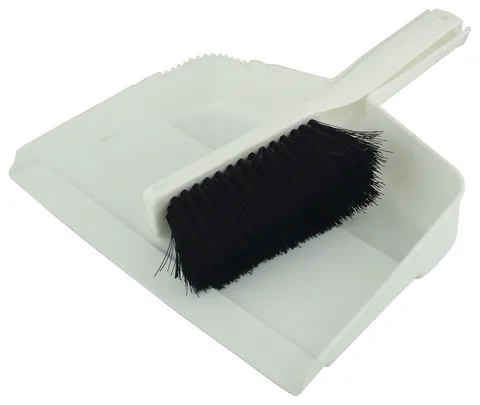 Porte-poussière avec brosse 