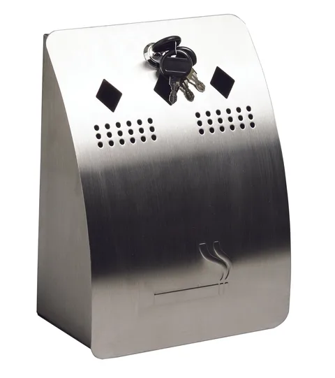 Cendrier extérieur en acier inoxydable 