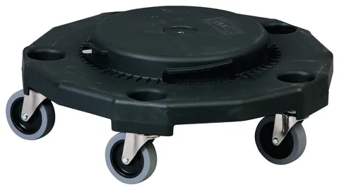 Socle roulant pour poubelle 