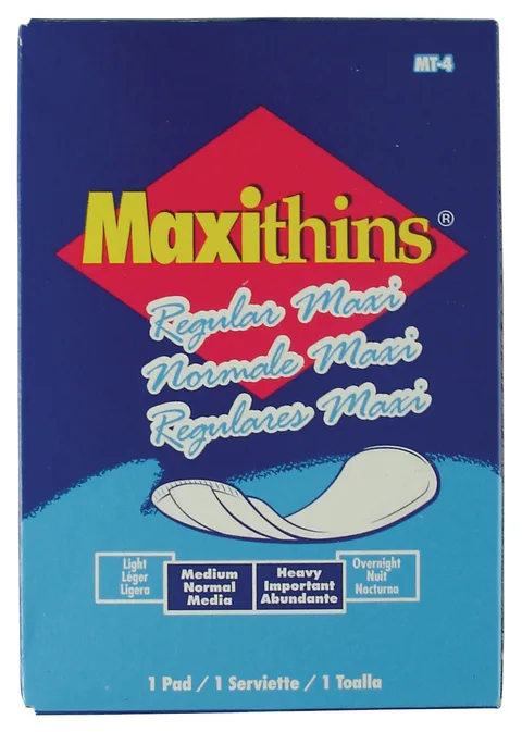 Serviette sanitaire féminin 
