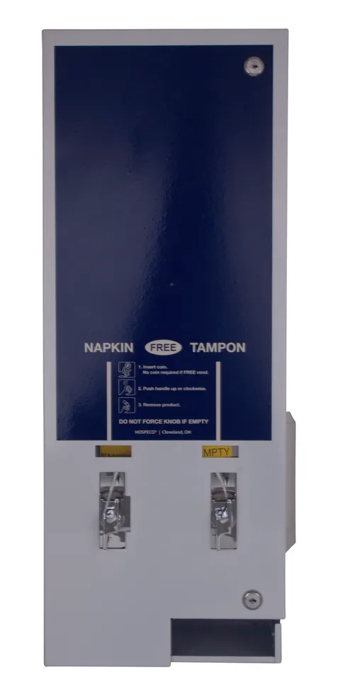 Machine distributrice de produit féminin 