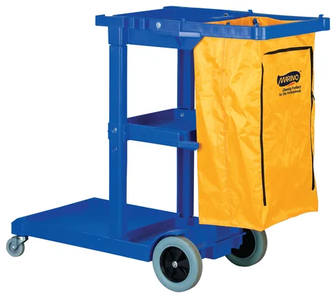 Chariot de nettoyage avec sac en vinyle 