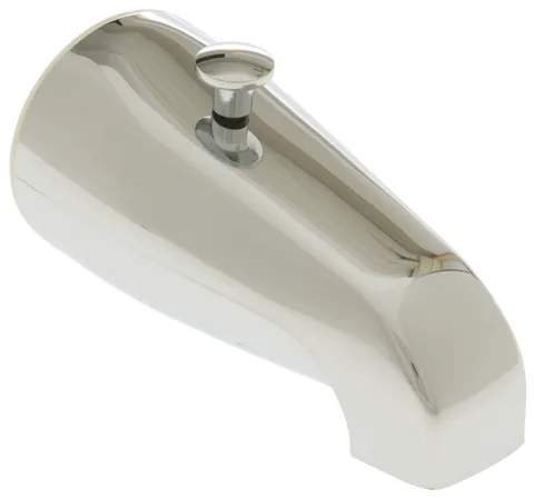 Bec de bain inverseur avec bague réductrice 3/4" à 1/2" FPT au mur 
