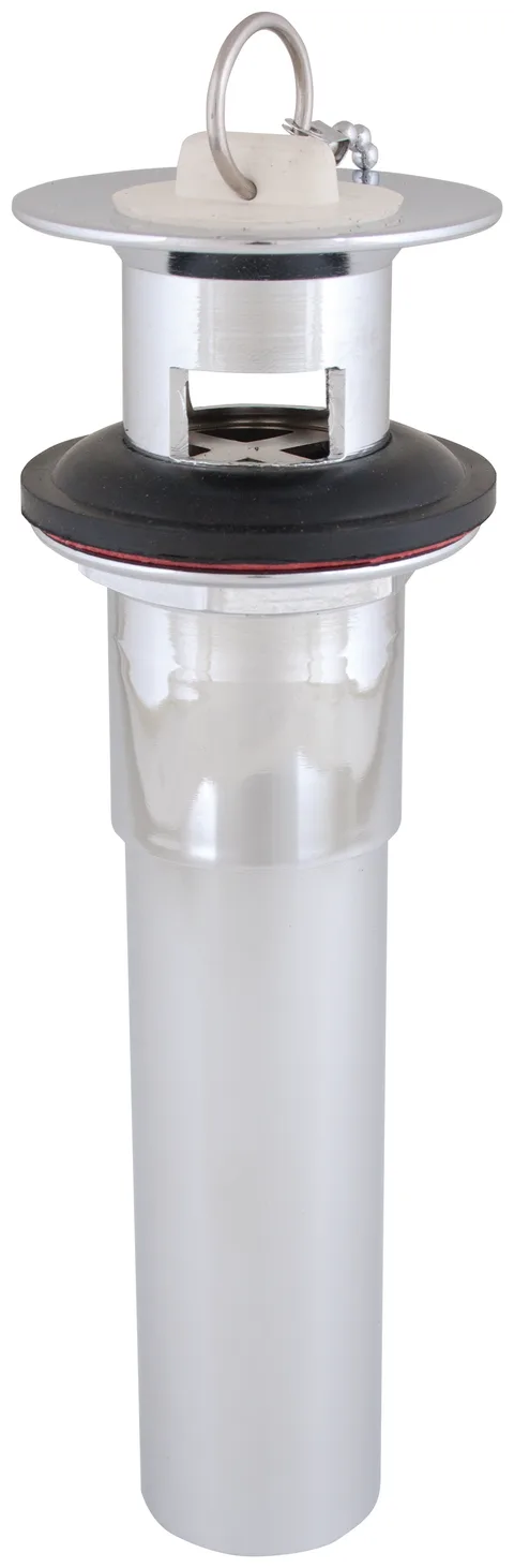 Crépine de lavabo 1 1/4" x 6" 3 pièces avec bouchon