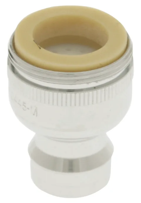 Adaptateur double filetage enclenchable 