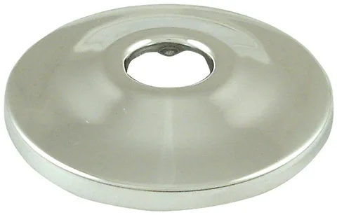 Bride standard chromée pour tuyau d'acier