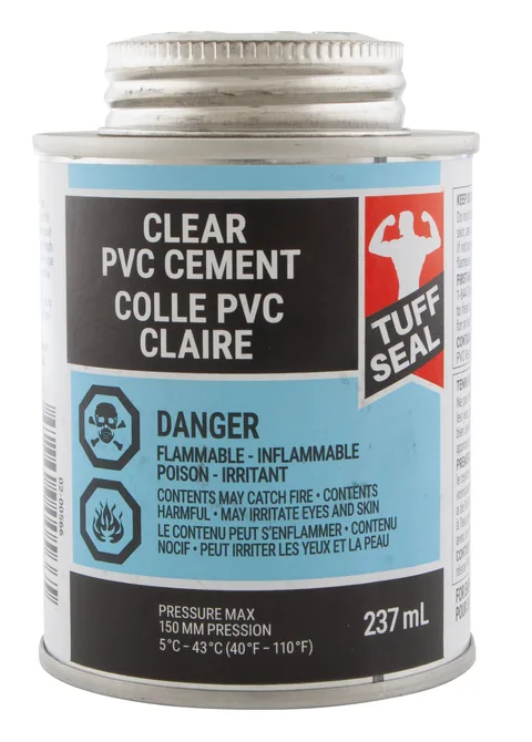 Colle PVC claire 