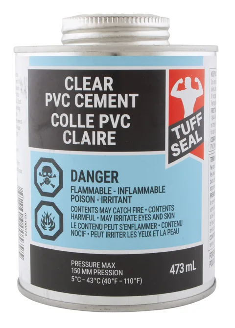 Colle PVC claire 