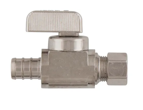 Mini valve à bille 1/ 4 de tour pex x comp
