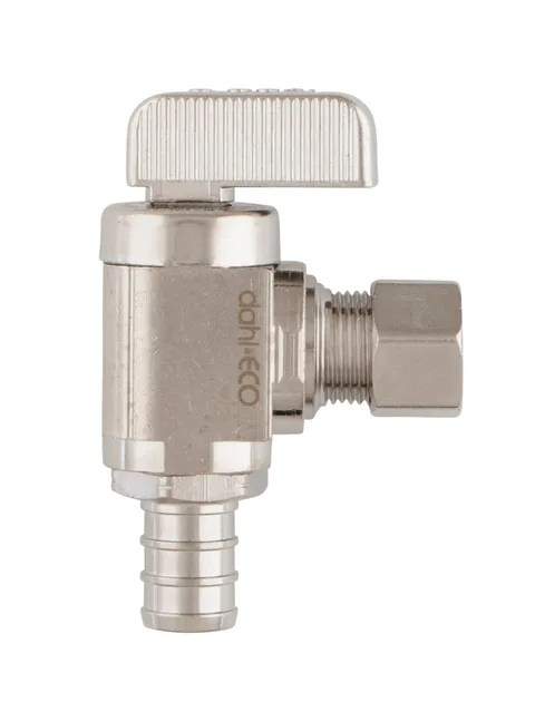 Mini valve à bille 1/ 4 de tour pex x comp