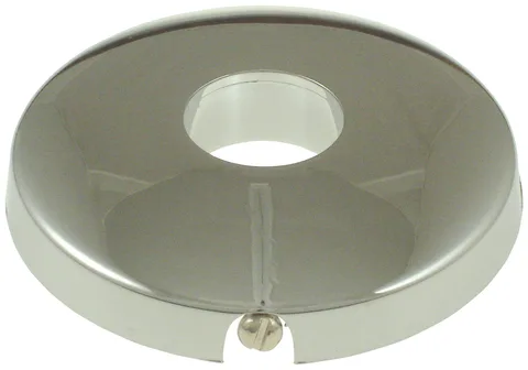 Bride chromée pour bras de douche avec vis cachée 