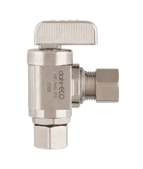 Mini valve à bille 1/ 4 de tour femelle comp x compression