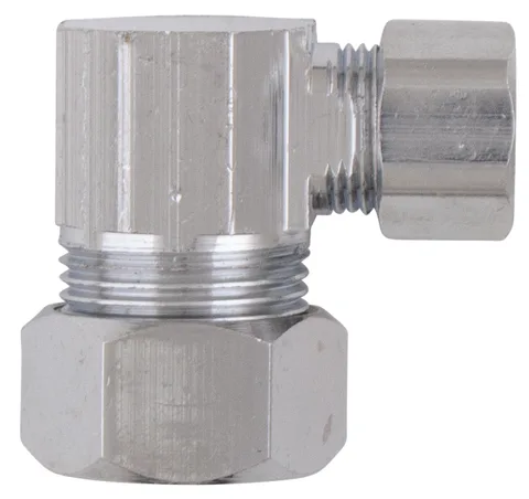 Adaptateur laiton chromé comp x comp