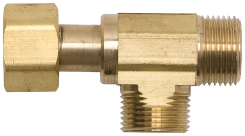Adaptateur et té en laiton femelle comp x comp
