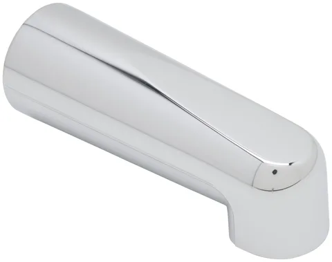 Bec de bain allongé inverseur 1/2" FPT au nez