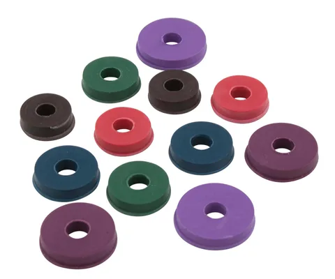 Assortiment de rondelles plates de couleur 