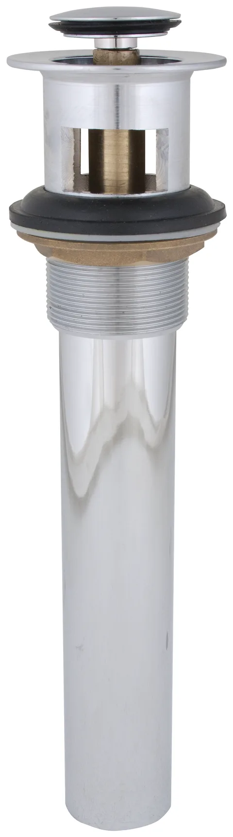 Crépine de lavabo 1 1/4" x 8" 2 pièces avec bouchon à cliquer