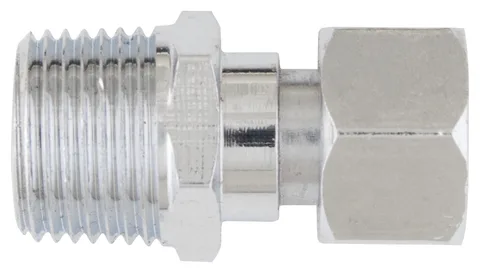 Adaptateur laiton chromé femelle comp x comp