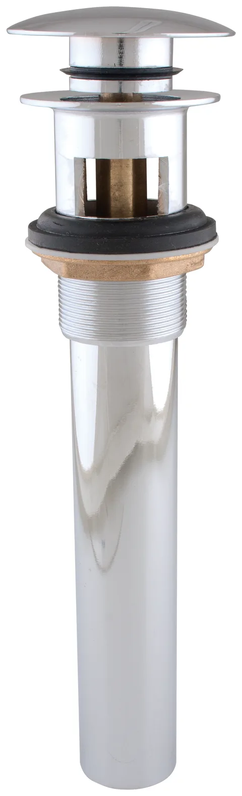 Crépine de lavabo 1 1/4" x 6" 3 pièces avec bouchon à cliquer