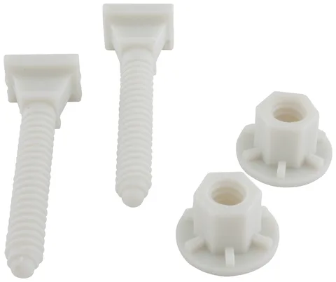 Boulons de toilette de plancher en nylon