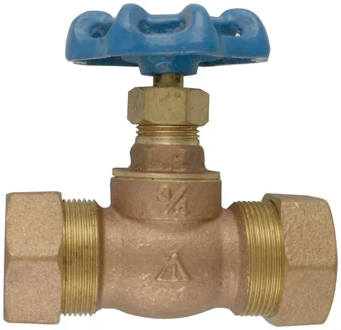 Valve d'arrêt compression avec drain 