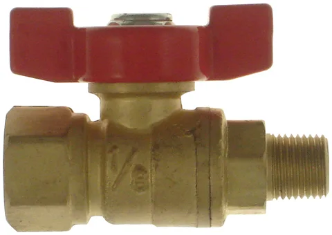 Mini valve à bille 1/ 4 de tour MPT x FPT