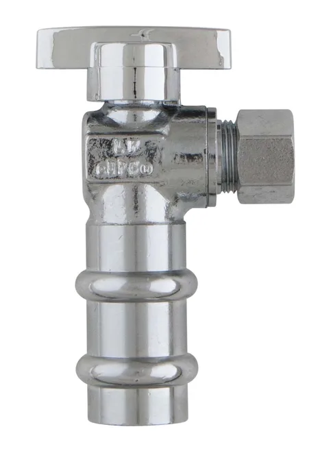 Mini valve à bille 1/4 de tour a presser x compression