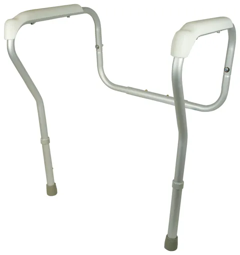 Barre d'appui ajustable pour toilette 