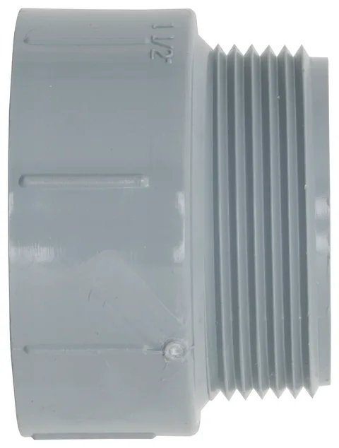 Adaptateur femelle (hub) x MPT DWV en PVC 