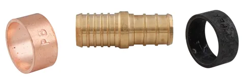 Adaptateur pex-B x poly B en laiton 