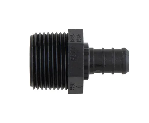 Adaptateur pex-B x MPT en poly-alloy 