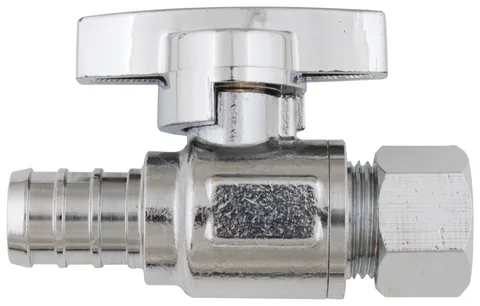 Mini valve à bille 1/4 de tour pex-B x comp
