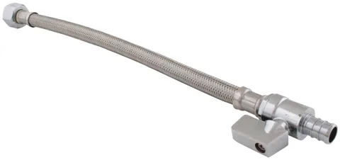 Connecteur tressé de robinet avec mini valve intégrée 