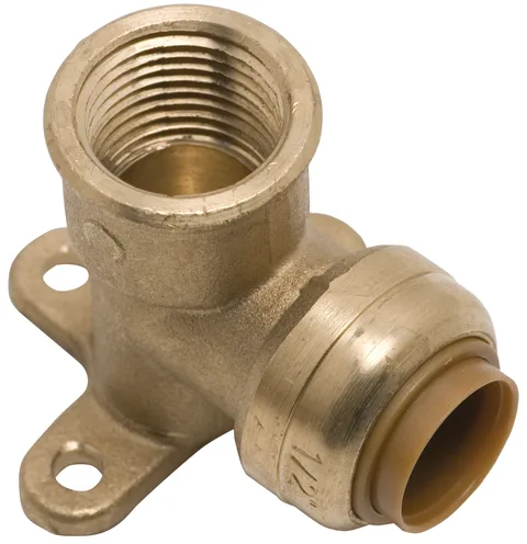 Coude 90D avec oreilles connexion rapide x FPT