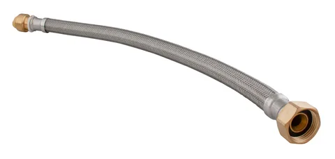 Connecteur tressé de chauffe-eau connexion rapide avec port intégral