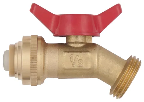 Valve à sédiment 1/4 de tour connexion rapide