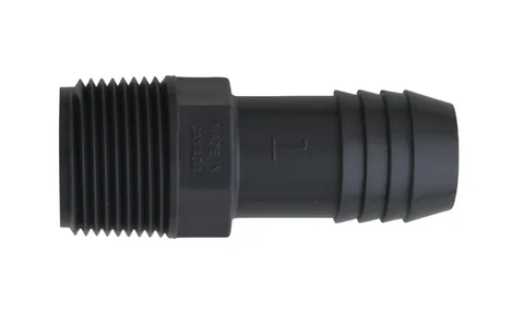 Adaptateur droit MPT x insertion en PVC 