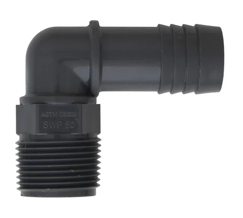 Coude 90D MPT x insertion en PVC 