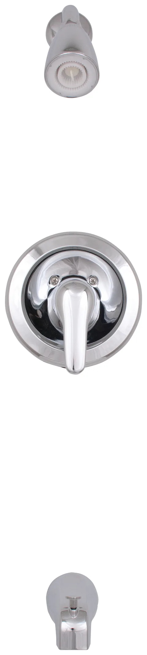 Robinet de bain et douche poignée à levier fermé 