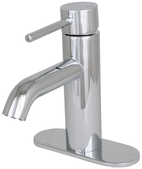 Robinet de lavabo poignée à levier fermé 