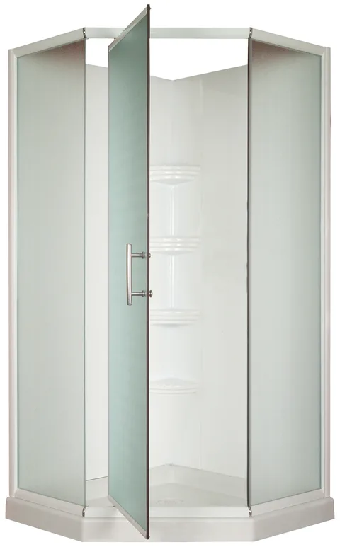 Douche en angle 36"