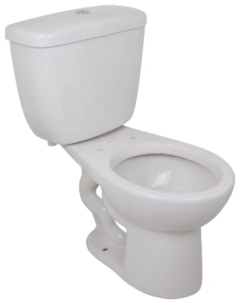 Toilette ronde complète 2 pièces