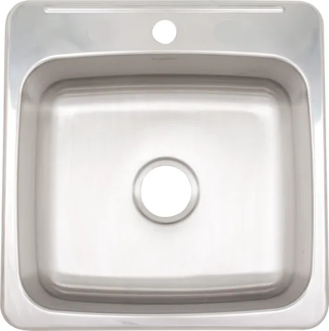 Évier de cuisine simple 1 trou