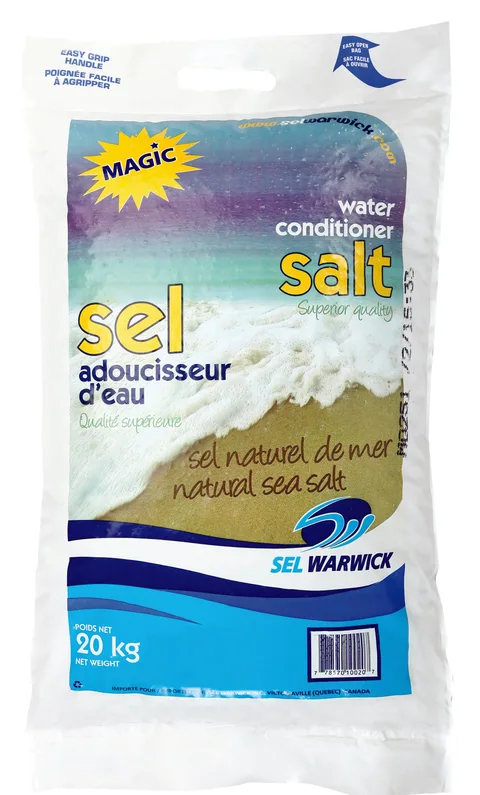 Sel pour adoucisseur d'eau 