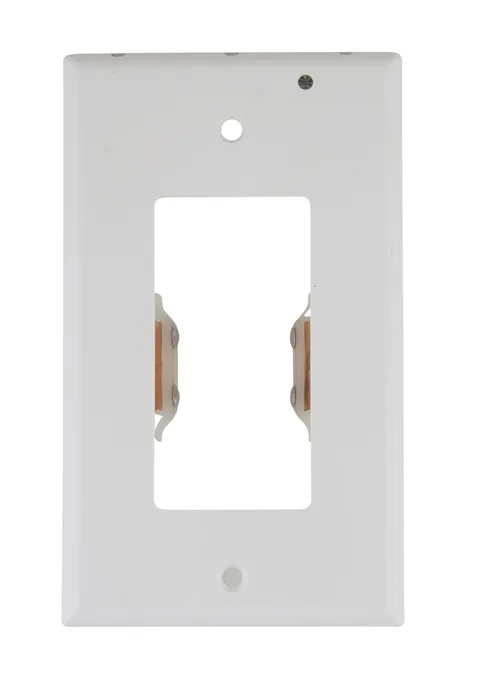 Plaque de prise standard avec DEL